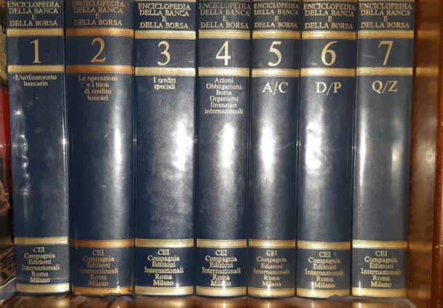 Enciclopedia della Banca e della Borsa in 7 volumi
