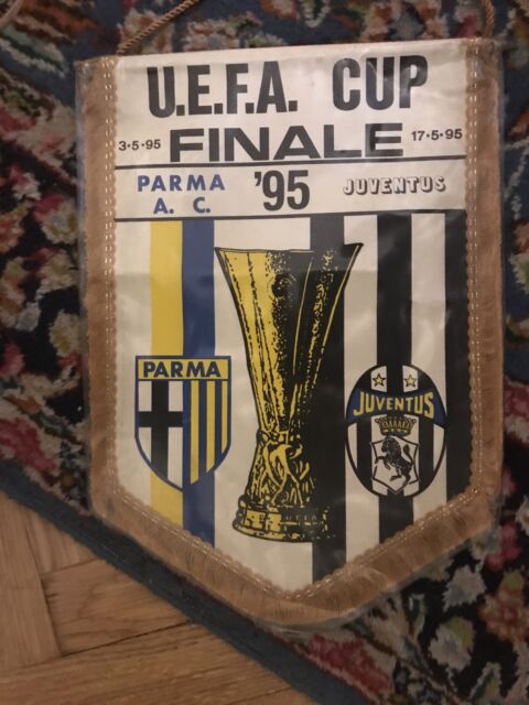 Gagliardetto finale Coppa UEFA  Juventus-Parma