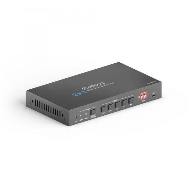 PureLink PureTools - 2x1 Telekonferenz Switcher USB C und