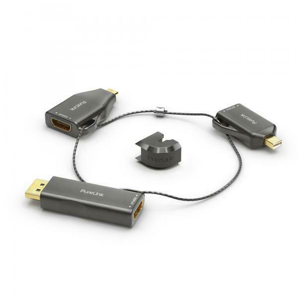 PureLink apter Ring Klein - 3x HDMI 4K60Hz - miniDP/DP/USB-C