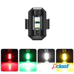 1 pz faro del motociclo riflettore luce flash colore