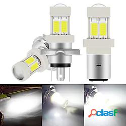 1 pz moto led h4 ba20d ha condotto la lampadina del faro del