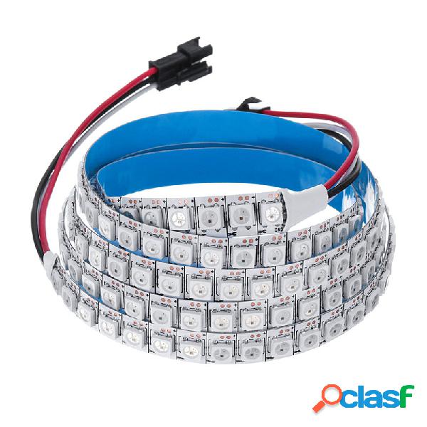 100CM WS2812B 5050SMD Non impermeabile 100 LED Striscia RGB