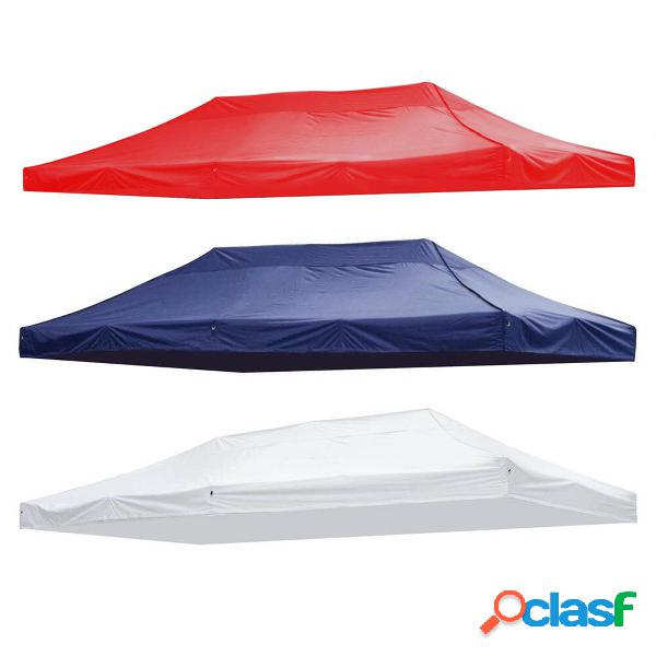 10x20ft Canopy Top Cover Tenda di ricambio Patio Gazebo 420D