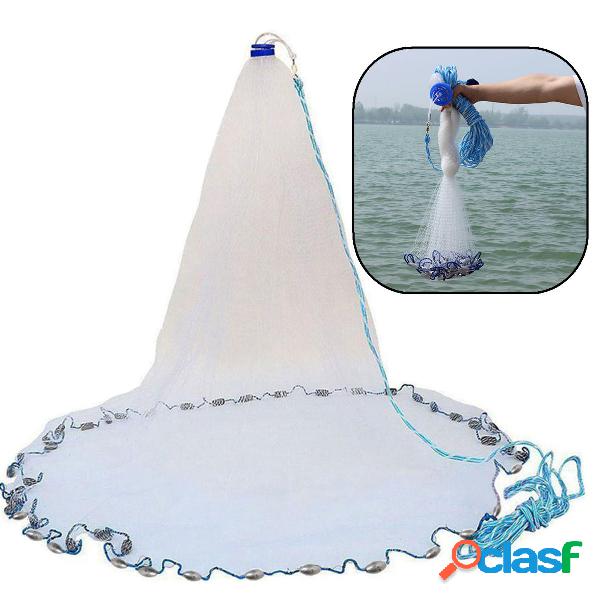 12 X24FT TORCIA Rete Nylon Mono Mesh Easy Throw Colata a