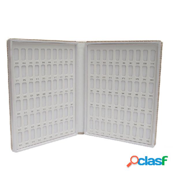 120 Colori Chiodo Gel Cartoncino a colori Polacco Display