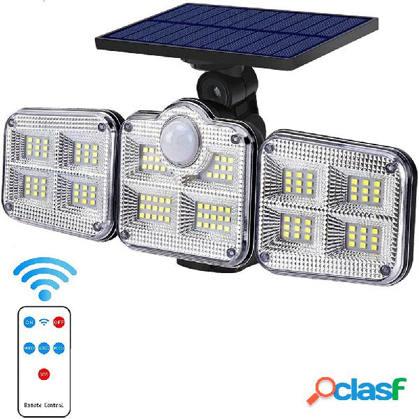 122LED solare Luci per passerelle 3 modalità Sensore di