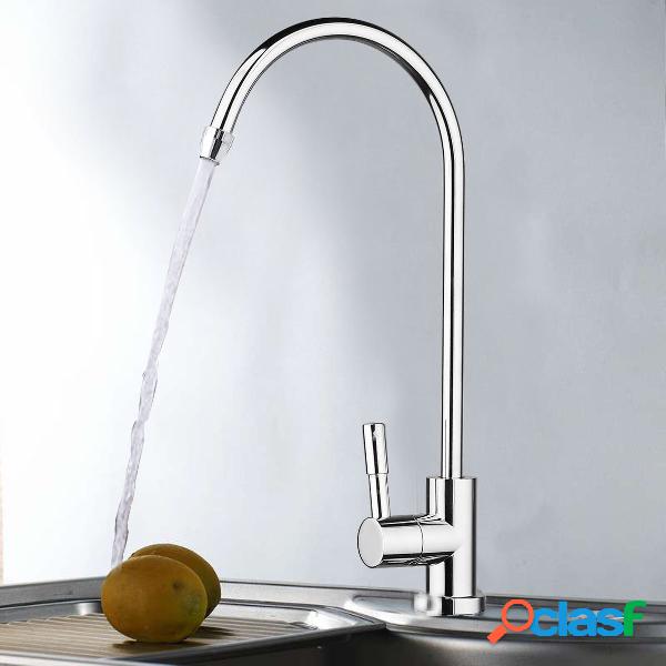 1/4 Pollici Finitura rubinetto filtro acqua RO potabile