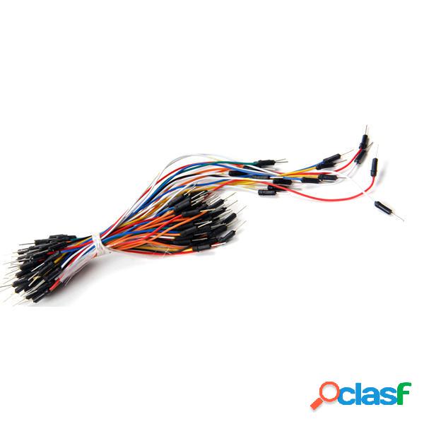 195pcs maschio a maschio Breadboard Fili Jumper Cavo cavo a