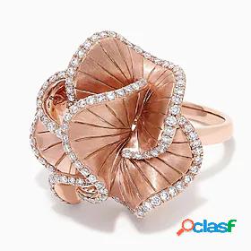 1pc Band Ring Ring For AAA Cubic Zirconia Womens Birthday