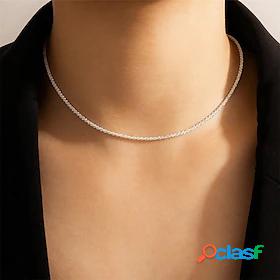1pc Chain Necklace Necklace For Womens Wedding Sport Gift