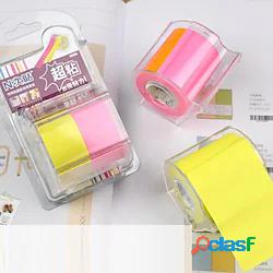2 pcs Note adesive Blocco note 33 pollice Colorato Carta