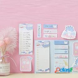 2 pcs Note adesive Blocco note 66 pollice Colorato Carta