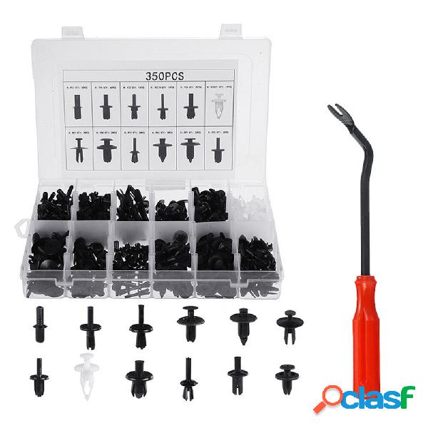 350Pcs Clip di fissaggio in plastica per bottoni automatici