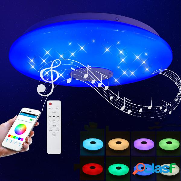 36W / 60W 40CM Moderna LED Musica Plafoniera RGB Bluetooth