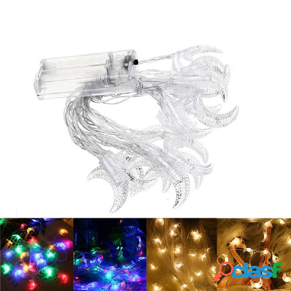 3M Batteria Powered Moon Shape bianco caldo Colorful 20 LED