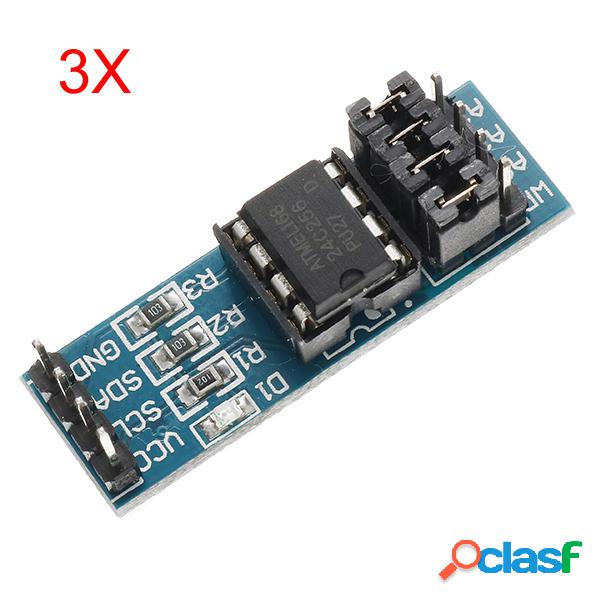 3Pcs AT24C256 I2C Modulo di memoria EEPROM dellinterfaccia