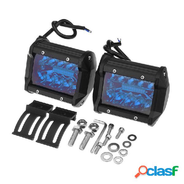 4 Pollici Tri-Row 60W 720LM 20LED Faro da lavoro Bar Flood