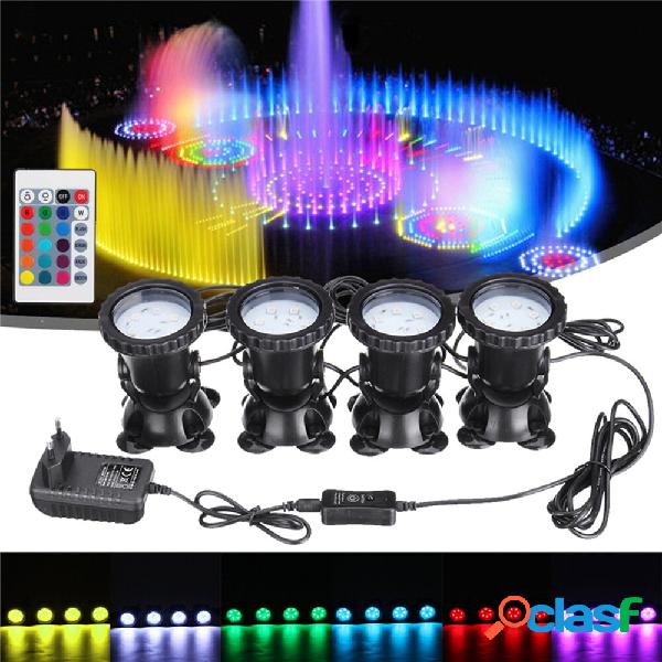 4 in 1 RGB LED Acquario sommergibile da acquario per vasche