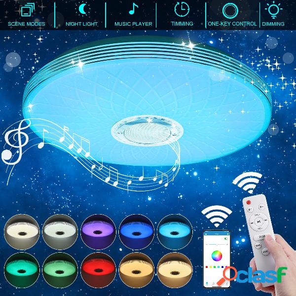 40 cm 36 W LED RGB Musica Soffitto lampada Bluetooth APP /