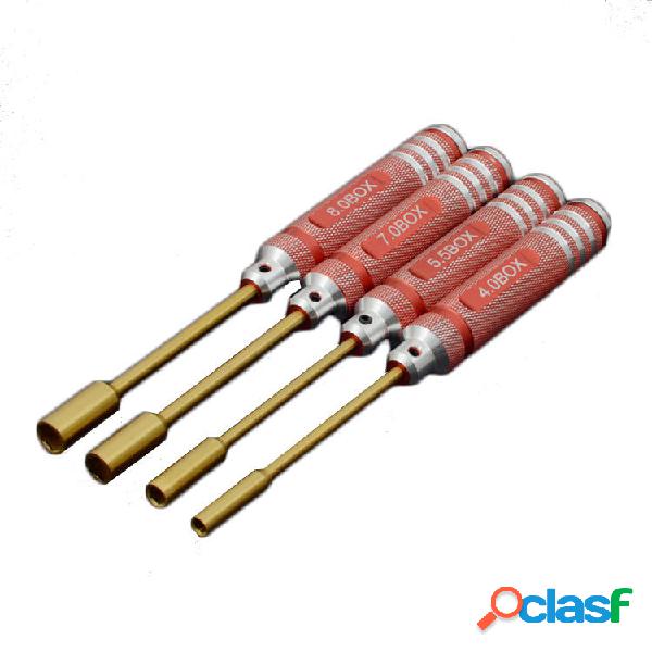 4Pcs ONERC HSS Titanium Hex cacciavite Tasto dado presa di