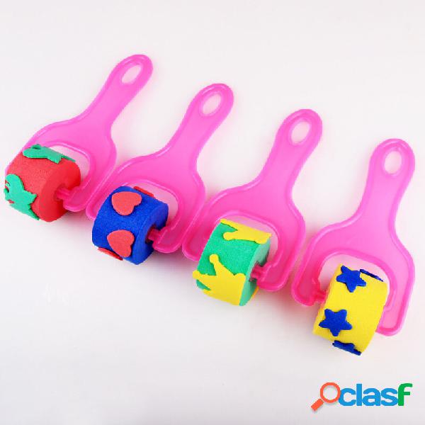 4pcs spugna francobolli giocattoli educativi per bambini per