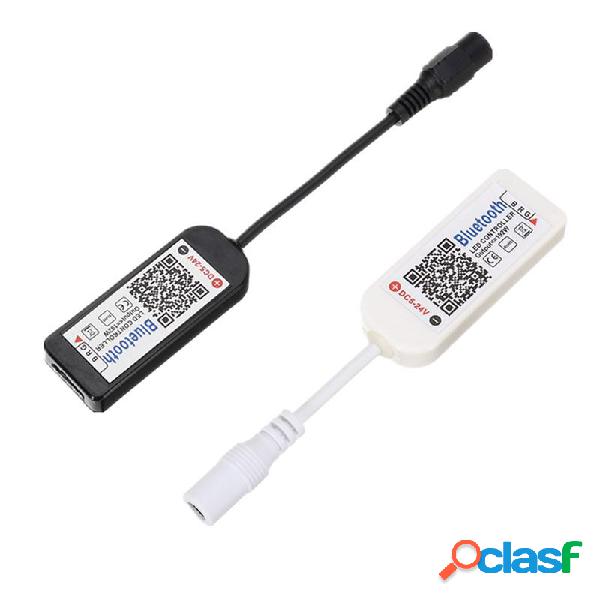 5 Pin Nero Bianco Tipo Bluetooth Controller APP Per RGBW LED