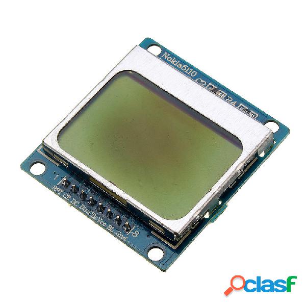 5 pezzi 5110 LCD Schermo Display Modulo SPI compatibile con