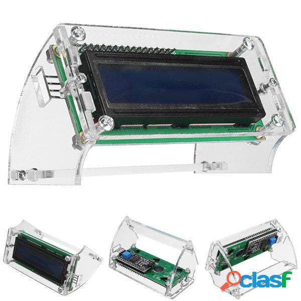 5 pezzi LCD1602 LCD Shell per 1602 blu / giallo e I2C 1602