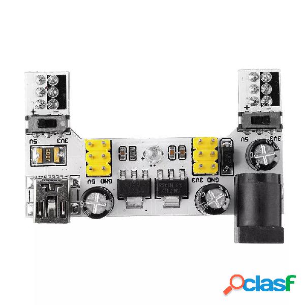 5 pezzi MB102 2 canali 3.3 V 5V Breadboard modulo di