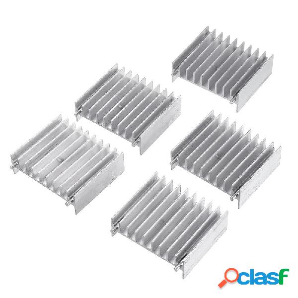 5 pezzi Transistor Radiatore Amplificatore di potenza Chip