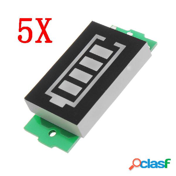 5 pz 2S Lithium Batteria Pack Scheda indicatore di