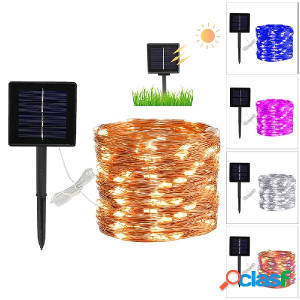50/100 / 200LED solare Luce esterna impermeabile Fairy