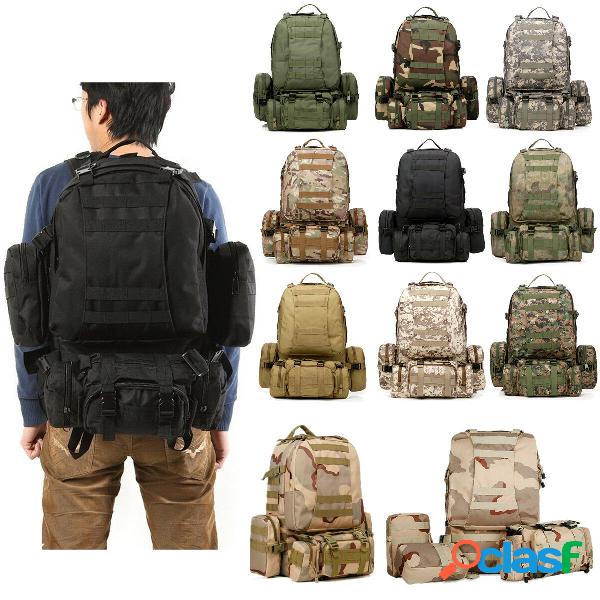 50L 600D Military Nylon Zaino per lo zaino per sport allaria