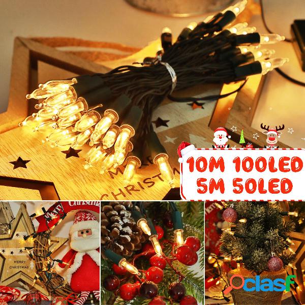 5M 10M Batteria 8 modalità alimentate LED Luce della