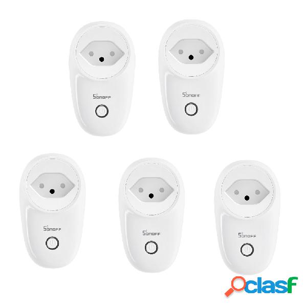 5Pcs SONOFF S26 10A AC90V-250V Smart WIFI presa di corrente