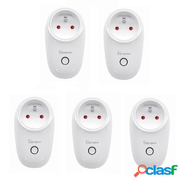 5Pcs SONOFF S26 10A AC90V-250V Smart WIFI presa di corrente