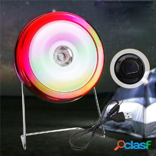 5W LED solare Outdoor campeggio lampada Hooking Garden Path