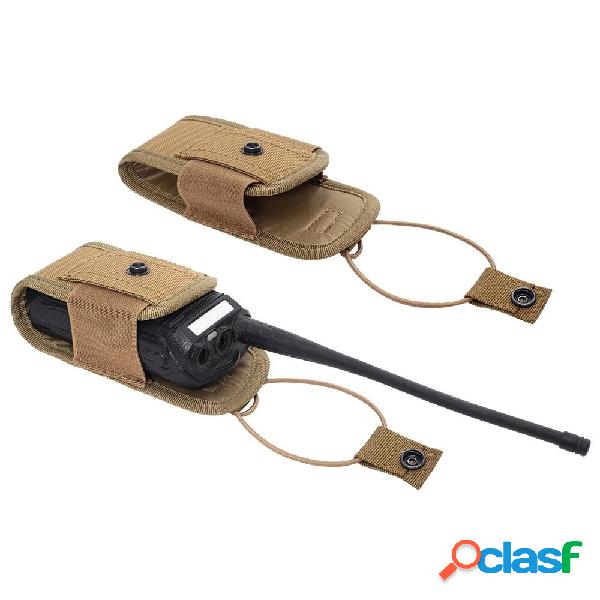 600D Tactical Molle Radio Walkie Talkie Vita a marsupio
