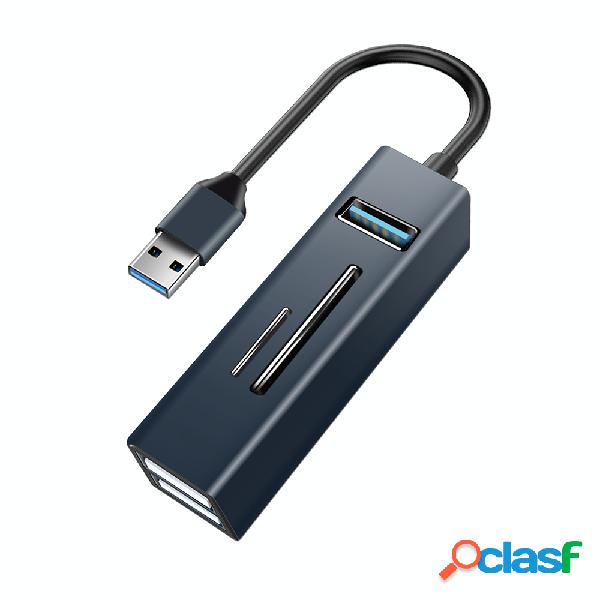 803A Hub USB 4-in-1 Hub di tipo c con porta USB2.0 USB3.0