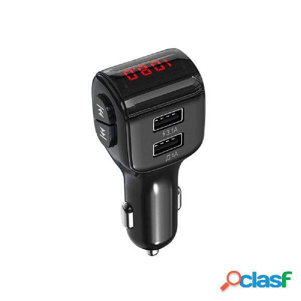 A01 Car Wireless Bluetooth Lettore MP3 Caricatore doppio USB