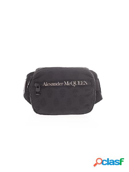 ALEXANDER MCQUEEN MARSUPI UOMO 6255121AAAK1000 NERO