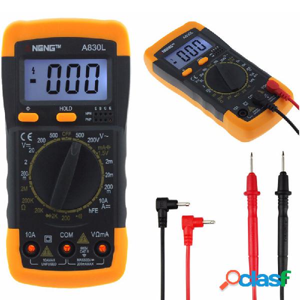 ANENG A830L Digital Multimetri Tester per transistor di