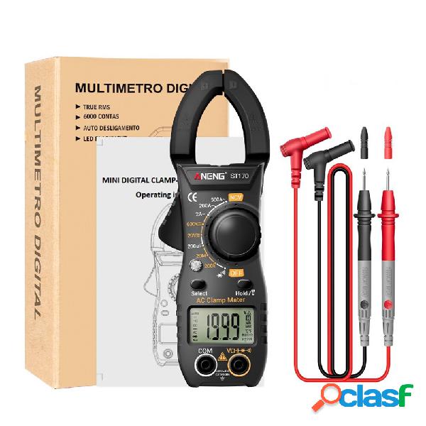 ANENG ST170 1999 Conta Digital Clamp Meter AC Corrente