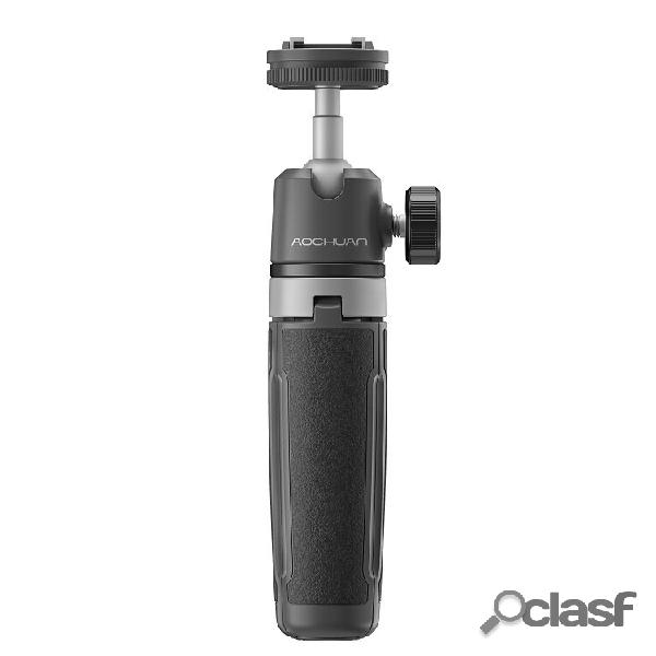 AOCHUAN T10 Mini treppiede con foro per scarpe fredde da 1/4