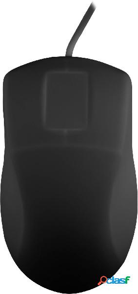 Active Key AK-PMH1 Mouse igenici USB Ottico Nero 2 Tasti