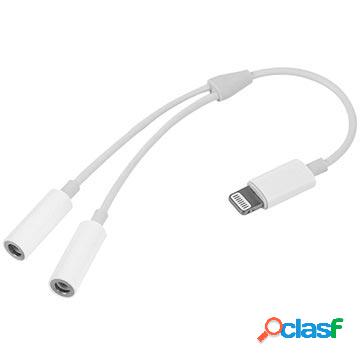 Adattatore da Lightning a Jack Cuffie MH027 (3.5mm) - Bianco