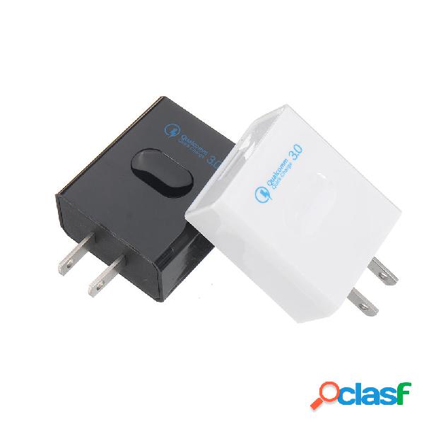 Adattatore di alimentazione per caricabatterie USB QC 3.0 US