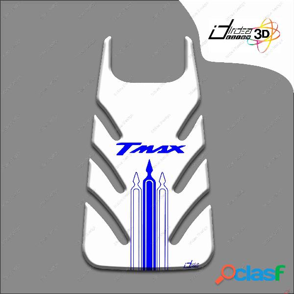 Adesivi carena 3d bianco blu compatibile