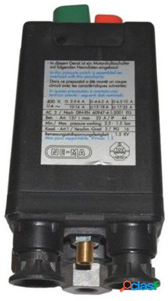 Aerotec Nema Schalter 400V 3 Wege 3/8 Zoll 6,3-10 A - Abg. 3